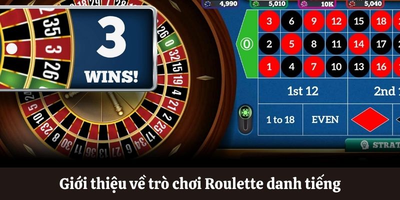 Đôi nét về trò chơi Roulette 