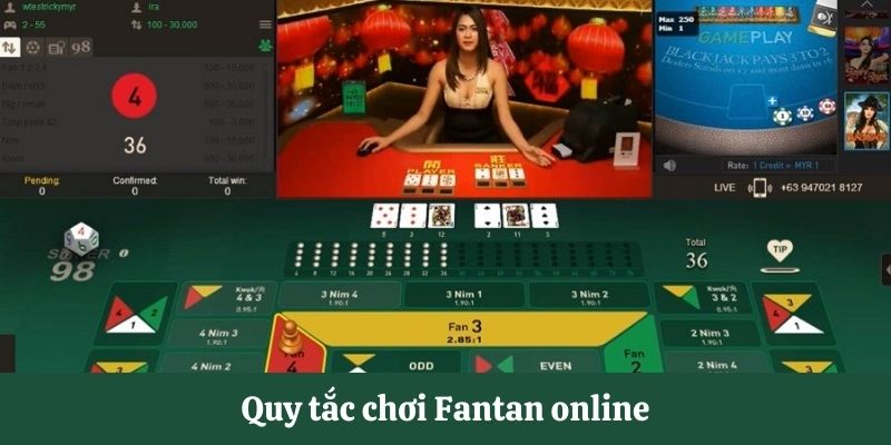 Quy tắc chơi Fantan online dễ hiểu