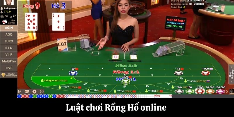 Luật chơi Rồng Hổ online 